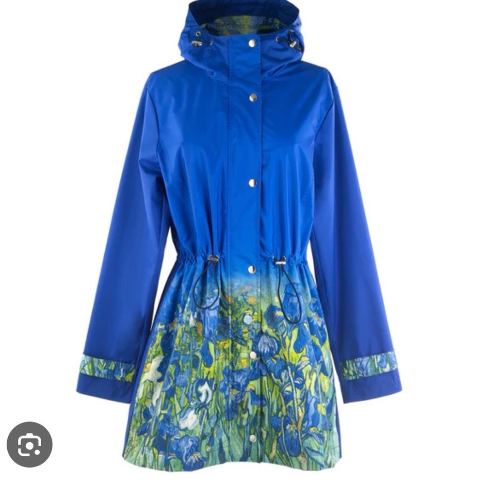 Floral Blue Women's Jacket
